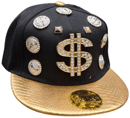 כובע ראפר דולר אבנים