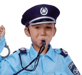 כובע שוטר ילדים /