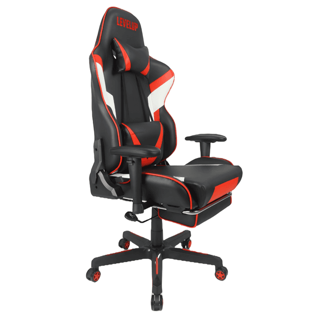 כיסא גיימינג בצבע אדום 7081 מבית LEVEL UP