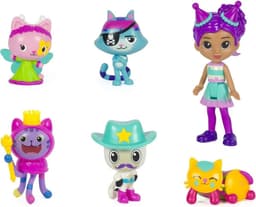 סט 6 בובות במסיבה בית בובות של גבי | Gabby’s Dollhouse