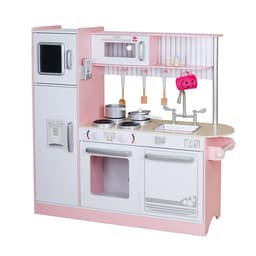 מטבח רעות מעץ לילדים צבע ורוד W10C382B-ורד מאת בית העץ