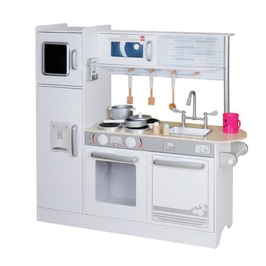 מטבח עלמה מעץ לילדים W10C382 מאת בית העץ