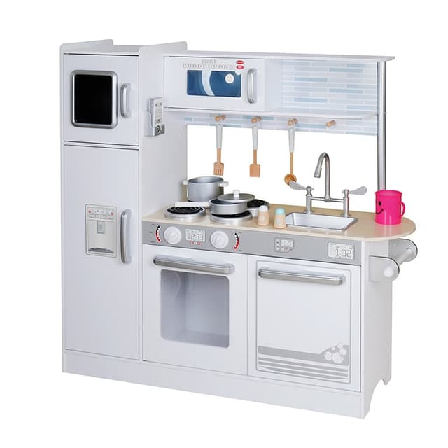 מטבח עלמה מעץ לילדים W10C382 מאת בית העץ