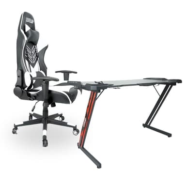 שולחן גיימינג + כיסא גיימינג BANDEL7002 מבית LEVEL UP