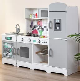 מטבח אלקטרוני ניר מעץ לילדים W10C610 מאת בית העץ