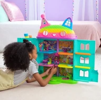 בית בובות ענק של גבי מסיבה | Gabby's Dollhouse