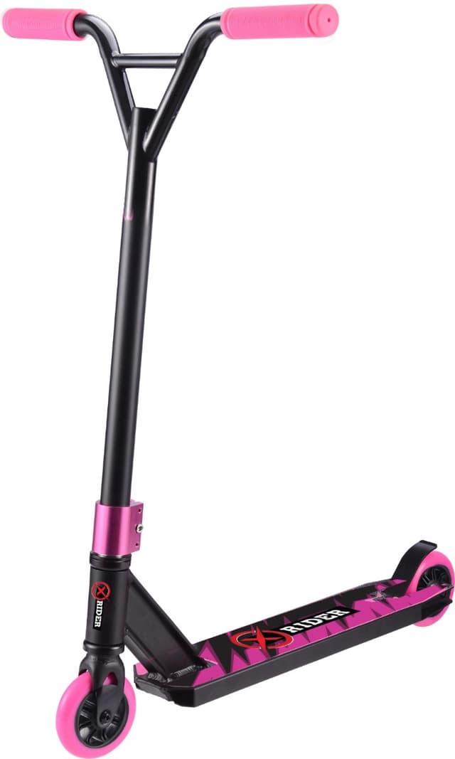 קורקינט דגם פרו אקס מקצועי בצבע ורוד