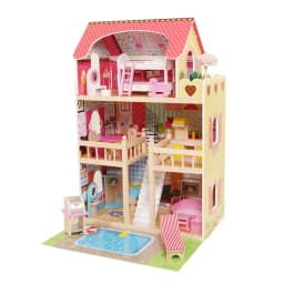בית בובות ענק עשוי עץ דגם רונית