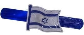 צמיד סרגל מתקפל דגל ישראל עם אורות