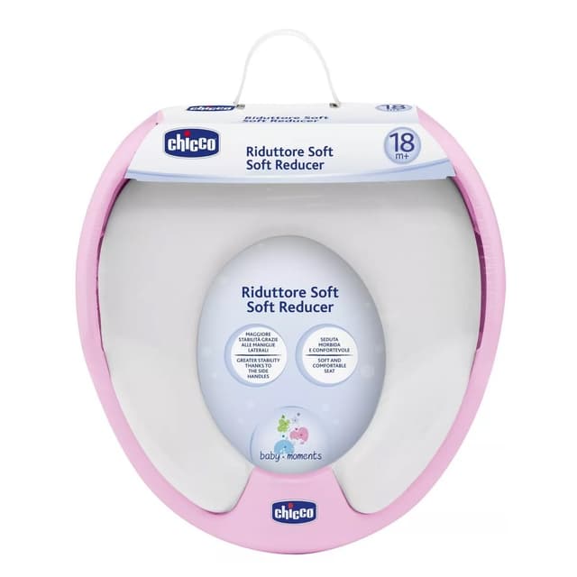 מקטין אסלה מרופד עם ידיות צ’יקו – Chicco Soft Toilet Trainer