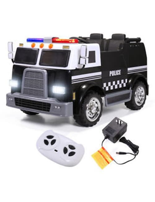 רכב משטרה ענק! 24V מחוזק - שני מושבים