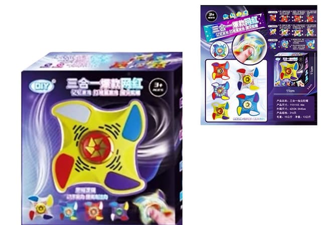 סיימון ספינר - משחק זיכרון דיגיטלי משולב ספינר