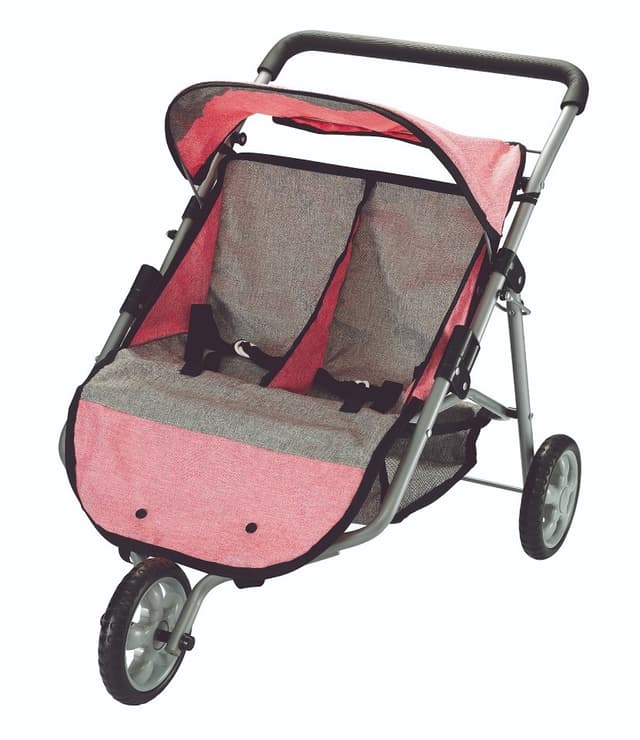 עגלת בובה תאומים מפוארת