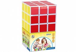 משחק הרכבת מגנט הפלא - קוביות הגנים - גרסה צבעונית - 27 חלקים, מקורי