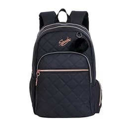 תיק זרוק שחור מעוינים