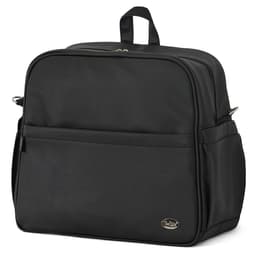 תיק החתלה לתינוק טוויגי אמבר פלוס דמוי עור שחור – Twigy Amber™ Plus Jade