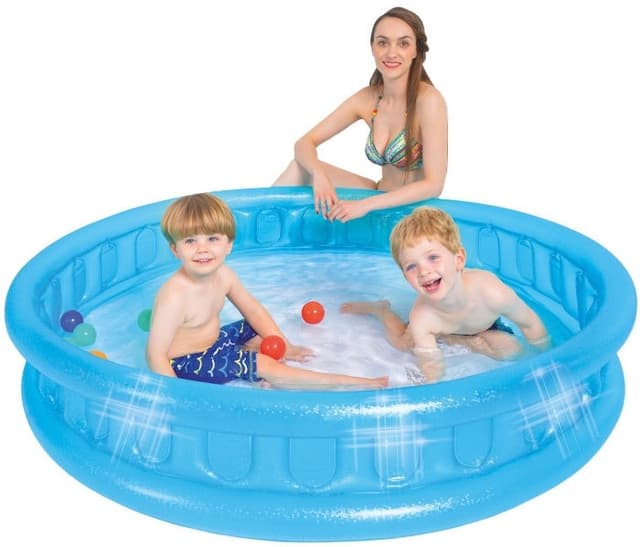 בריכה מתנפחת עגולה לילדים – קטר 1.55