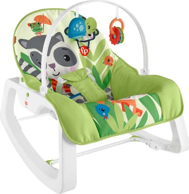 Fisher-Price נדנדה לתינוקות ופעוטות-צבעוני