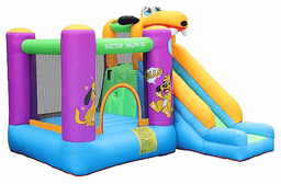 מתנפח קפיצה דגם הכלבלב הנבון - הכל כלול!