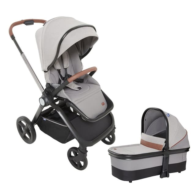 עגלה משולבת צ’יקו מיסה אפור – Chicco Mysa Stroller Silver Grey
