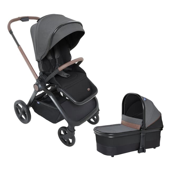 עגלה משולבת צ’יקו מיסה שחור – Chicco Mysa Stroller Black Stain