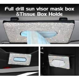 מחזיק טישיו מנצנץ לרכב