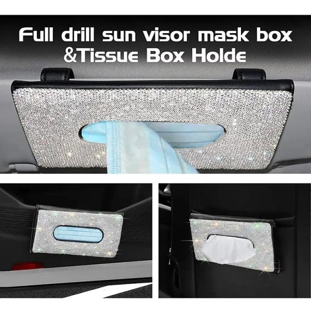 מחזיק טישיו מנצנץ לרכב