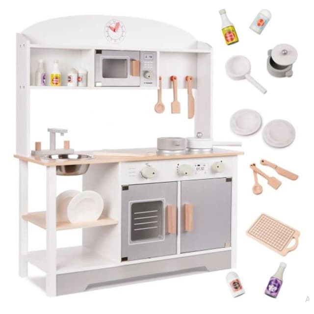 מטבח עשוי עץ - דגם דה וינצ'י - קולקציית 2025
