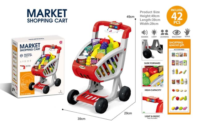 סופרמרקט על גלגלים: עגלת הקניות של החלומות!