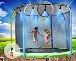 מערכת מתזים לטרמפולינה באורך 15 מטר