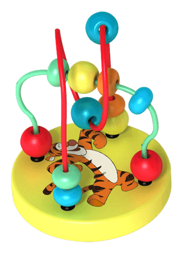 דיסני עץ - מבוך חרוזים טיגר קטן