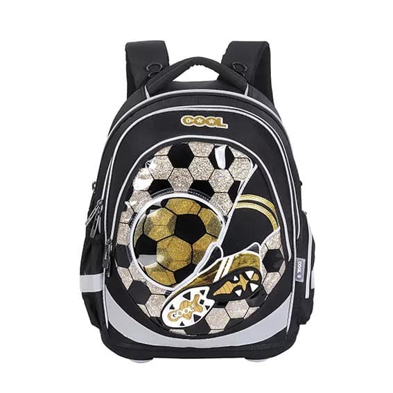 תיק אורטופד כדורגל זהב + קלמר