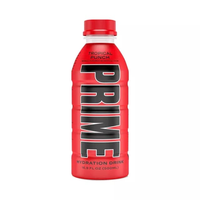 פריים משקה אנרגיה בטעם פונץ' טרופי 500 מ"ל