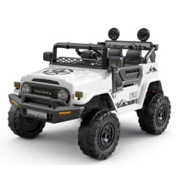 ג’יפ ממונע לילדים Toyota Fj Cruiser 4X4 12V לבן