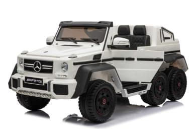 ג'יפ מרצדס G63 מפואר 6 גלגלים 12V