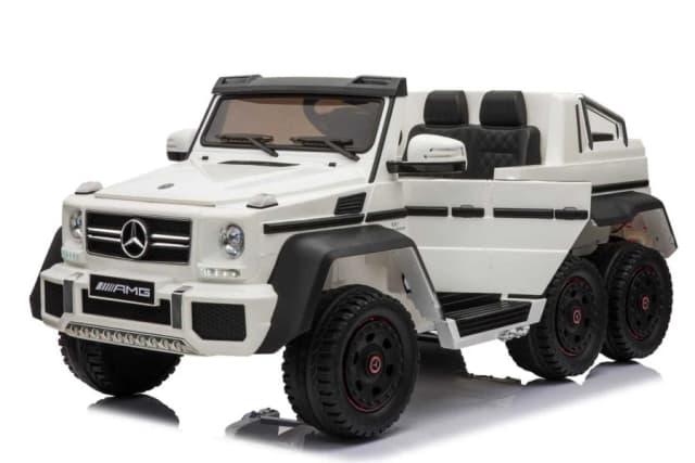 ג'יפ מרצדס G63 מפואר 6 גלגלים 12V