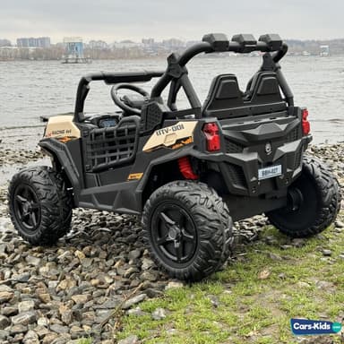 רכב באגי שטח חשמלי דגם UTV-100 המוצר המקורי! 12 וואט כפול! (2 מנועים) כולל שלט הורים!