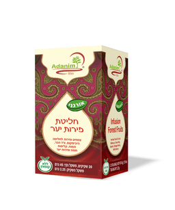 תה פירות יער אורגני - עדנים | אקו טבע