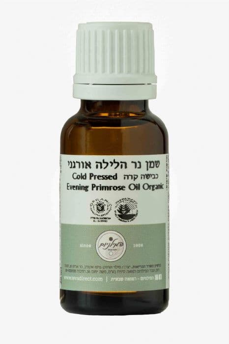 שמן נר הלילה אורגני 20 מ"ל אורגני - המילניום | אקו טבע
