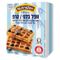 תערובת להכנת ופל בלגי/קרפ ללא גלוטן - נוטרה זן | אקו טבע