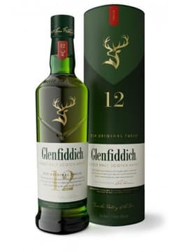 וויסקי סינגל מאלט גלנפידיך ליטר 12 שנים