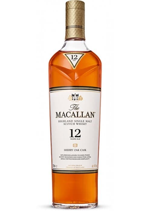 וויסקי סינגל מאלט מקאלן 12 שנים שרי אוק