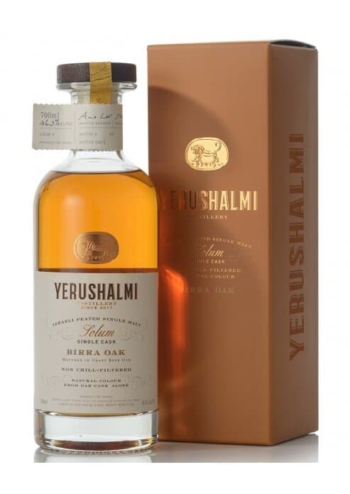 וויסקי סינגל מאלט ירושלמי סולום בירה אוק וויסקי מעושן