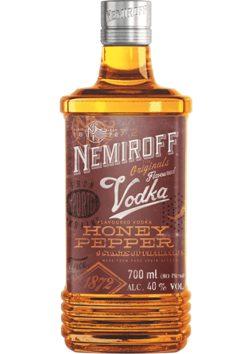 וודקה נמירוף דבש ופל