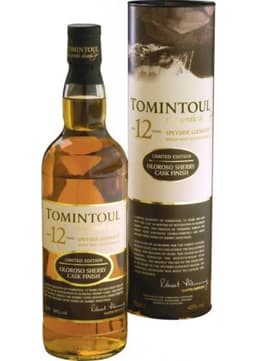 וויסקי סינגל מאלט טומינטול 12 שנה שרי אולורוסו קאסק פיניש