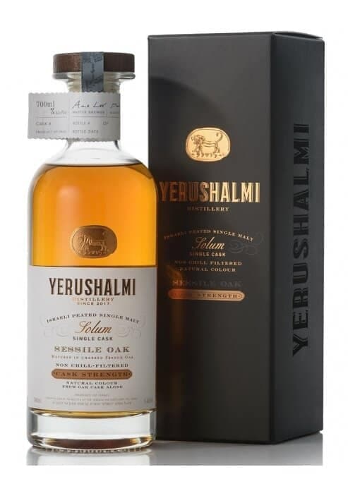 וויסקי סינגל מאלט ירושלמי סולום ססיל אוק וויסקי מעושן