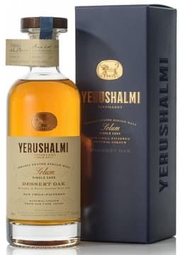 וויסקי סינגל מאלט ירושלמי סולום דזרט אוק וויסקי מעושן