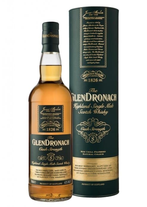 וויסקי סינגל מאלט גלנדרונאך חוזק חבית BATCH 8