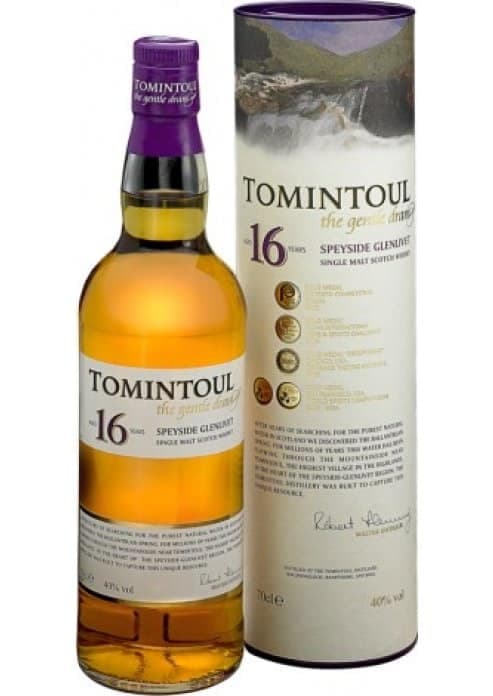 וויסקי סינגל מאלט טומינטול 16 שנה