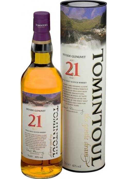 וויסקי סינגל מאלט טומינטול 21 שנה